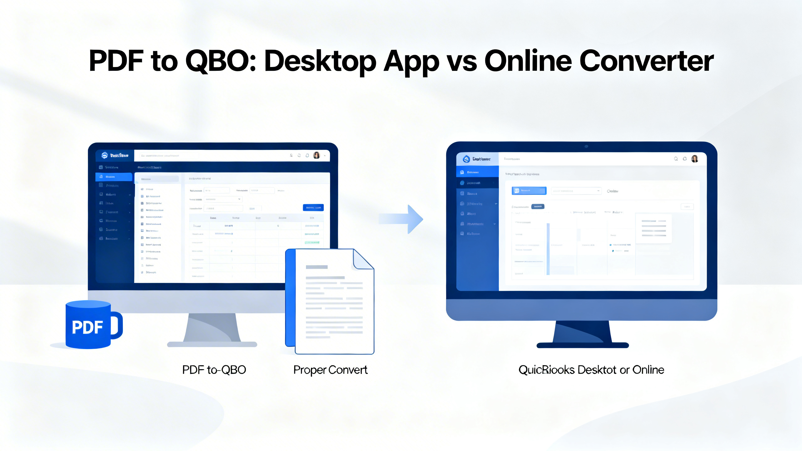 PDF to QBO: Desktop App vs Online Converter