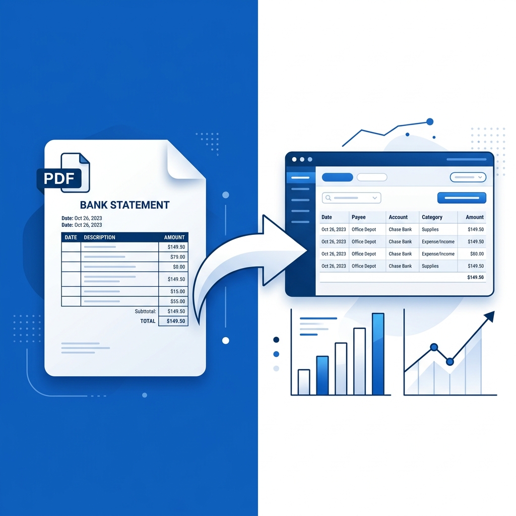 PDF to QBO Converter: Transform Documents into QuickBooks Entries